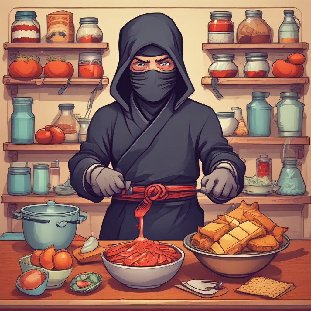The Recipe Ninja logo